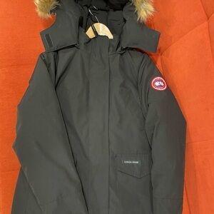 Canada Goose Black Jacket with Fur Trim